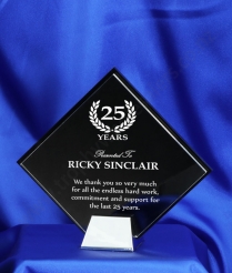 ACB014 17.5cm Multi Layered Nickel Base Acrylic Award