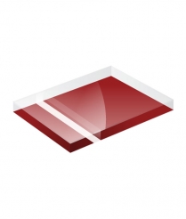 ACR3MDR12 TroGlass Mirror Deep Red 3mm
