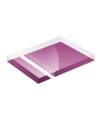 ACR3MP12 TroGlass Mirror Purple 3mm