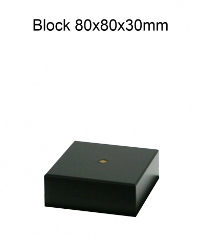 BS103 Black Matt Stack Base