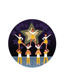 CHEE202 Cheerleading - Dome 50mm