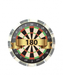 DART206 Darts 180 - Dome 50mm