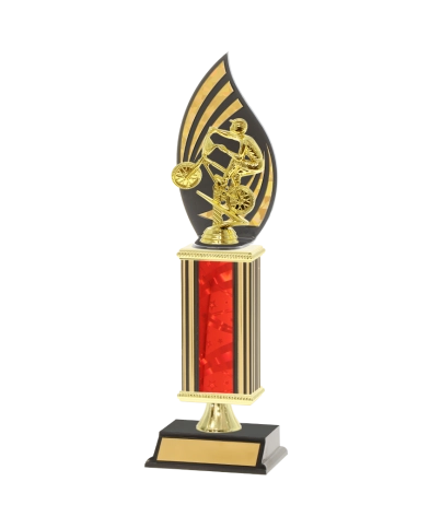  F/Back Tube Trophy On P/Base <Br>37.5cm