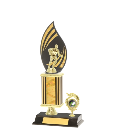  F/Back Tube Trophy On P/Base <Br>35cm