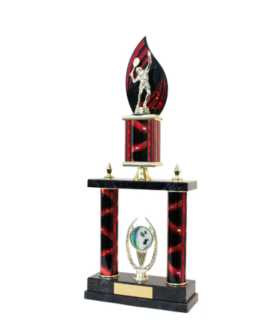  Flameback Tube Trophy <Br>58.5cm