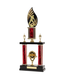  Flameback Tube Trophy <Br>58.5cm