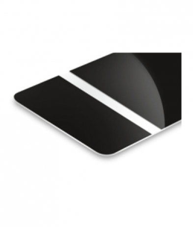LF139686 TroLase Foil Glossy Black/White 0.2mm