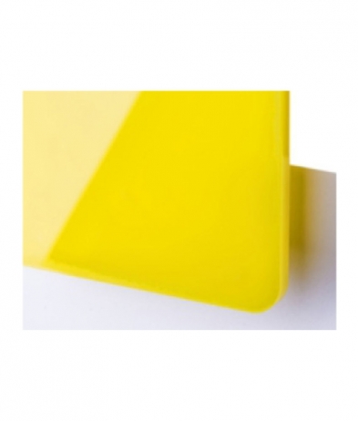 LG117071 TroGlass Colour Gloss Yellow Translucent 3mm