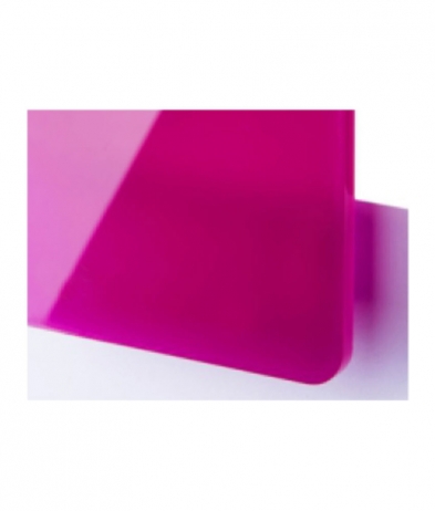 LG117105 TroGlass Colour Gloss Fuchsia Translucent 3mm