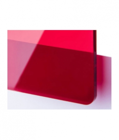 LG117131 TroGlass Colour Gloss Red Transparent 3mm