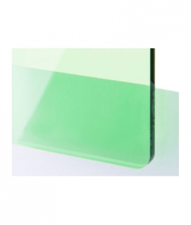 LG117139 TroGlass Colour Gloss Green Transparent 3mm