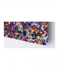 LGYD206 TroGlitter Chunky Purple Dot 3mm