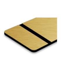 LMT734 TroLase Metallic BR Gold/Black 1.6mm
