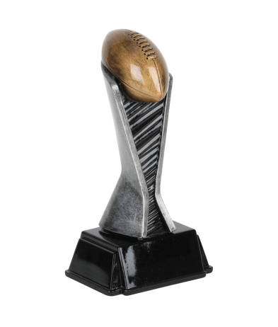 RES0224 Rugby Ball World Class Resin 20cm