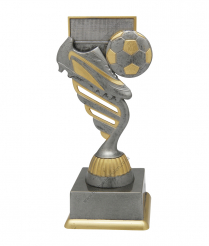 RES0235 Soccer Goal & Ball <BR>Composite 16cm