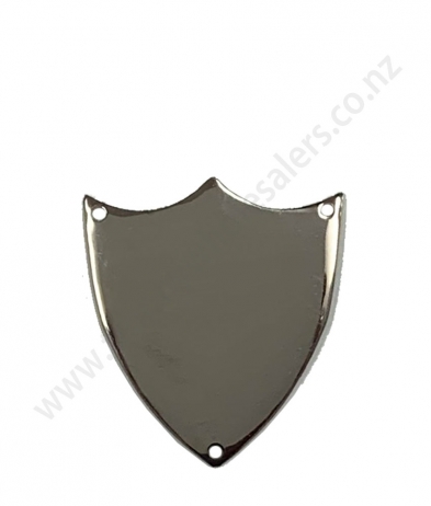 SP1S Tack on Spade Shield 28mm - Silver
