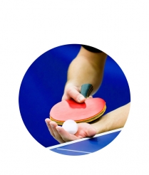 TABL04 Table Tennis - Dome 25mm