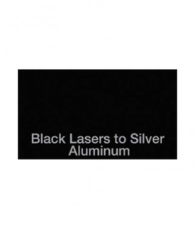 ULT204S Black/Silver Ultra Laser <BR>Aluminum 300x600x0.5mm