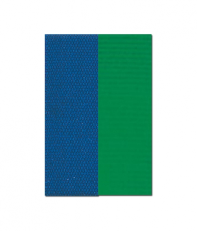 V122BEGR V Neck Blue/Green Ribbon