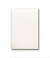 V122WE V Neck White Ribbon