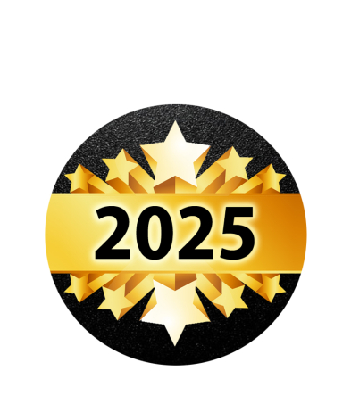 YEAR201 Year 2025 - Dome 50mm