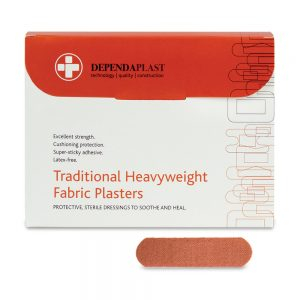 2203 Dependaplast Traditional Heavyweight Fabric Plasters 7 x 2cm