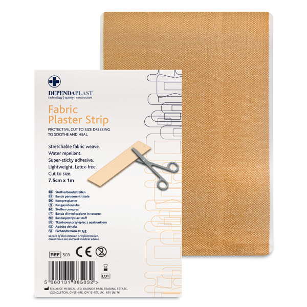 503 Dependaplast Fabric Dressing Strip 7.5cm X 1m