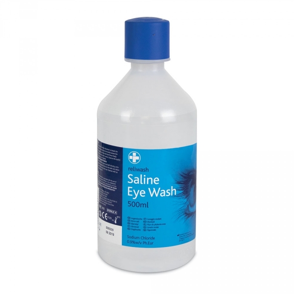 900 Reliwash 500ml Saline Eye Wash