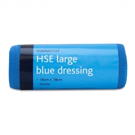 943 Master Chef Blue Large Wound Dressing 18cm x 18cm