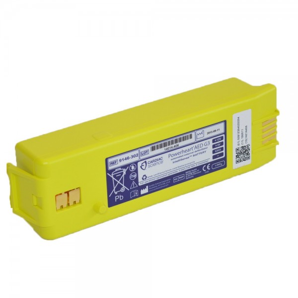 EA05-201-00 Powerheart G3 Intellisense (Yellow) Lithium Battery