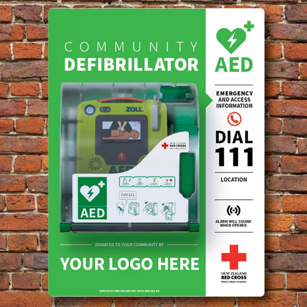 EA06-007-09 Community Station Zoll AED 3 200W Cabinet