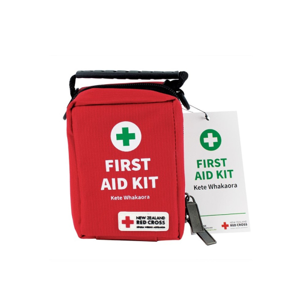 X1245 Red Cross Compact First Aid Kit in Mid-Size Bag