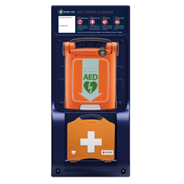 X1289 Red Cross Spectra AED System [Panel Only]