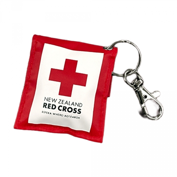 X1399 Red Cross CPR Key Ring