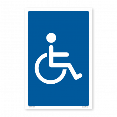  Wheelchair Sign Symbol Only