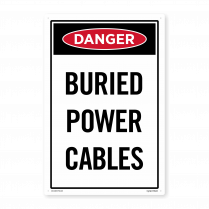  Danger Buried Power Cables 230 x 300