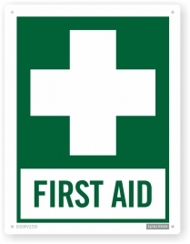 first aid sign