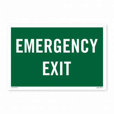  Emergency Exit PVC