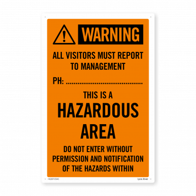  Hazardous Area Report To Management PVC