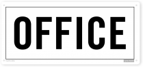 office sign