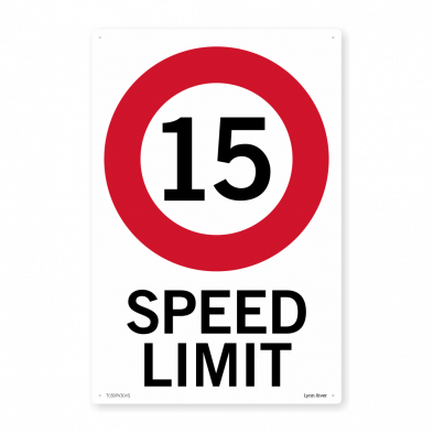  15km Speed Limit