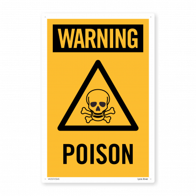 warning poison sign