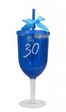 LM20561 ** 30 BLUE FROSTY WINE 355ML