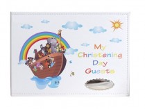 LMNB030 **MY CHRISTENING DAY ENGRAVABLE GUEST BOOK