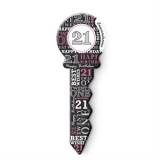 LMNG122 21 PINK SIGNATURE KEY