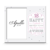 LMPF1107 **18 MDF FRAME W/ GLITTER & DIAMANTES