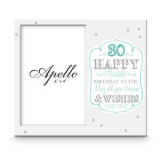 LMPF1109 **30 MDF FRAME W/ GLITTER & DIAMANTES