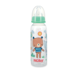 N01160 NUBY PRINTED BOTTLE 240ml