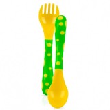 N05251 NUBY STARTER FORK AND SPOON SET