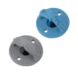 N08688 NUBY 2PK 3D SILICONE PACIFIER